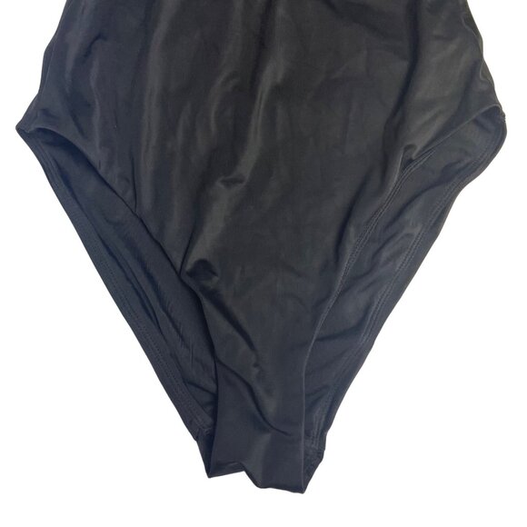 Andie The Rockaway Double Strap One Piece Swimsuit Black Sz SM - Picture 5 of 11